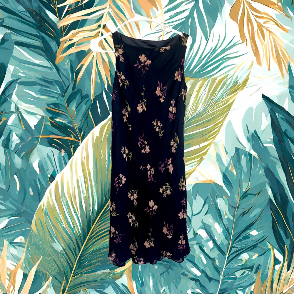 90s vintage black dress